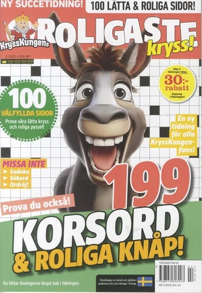 Krysskung Roligast Kryss